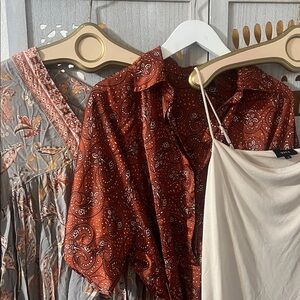 Vici Top, Romper, & Dress! So cute!! Sizes XS- S. Great price!